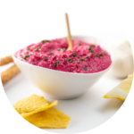 Local beetroot hummus